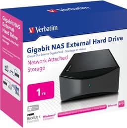 Verbatim выпускает сетевые накопители Gigabit NAS объемом 500 ГБ и 1 ТБ